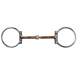 Unbranded Two Toned Copper and Silver Horse Bit